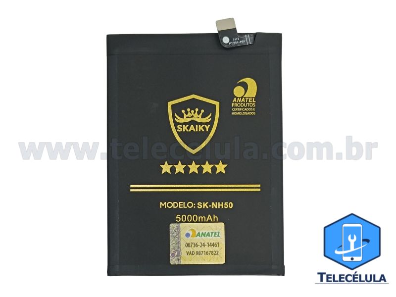 Sem Imagem - BATERIA SKAIKY NH50 MODELO MOTOROLA G22, E13, E32, E32S, G53, G13 CERTIFICADA ANATEL