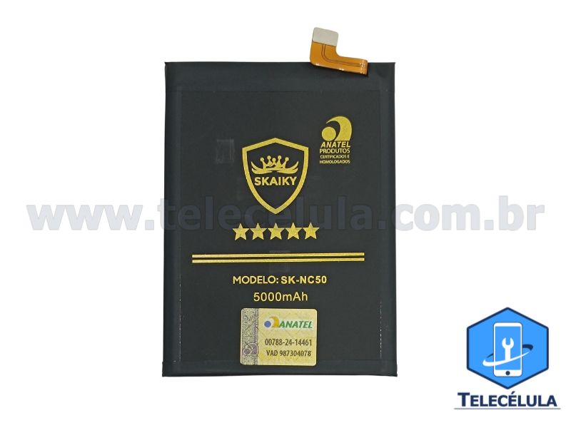 Sem Imagem - BATERIA SKAIKY NC50 MODELO MOTOROLA G41, G32 CERTIFICADA ANATEL