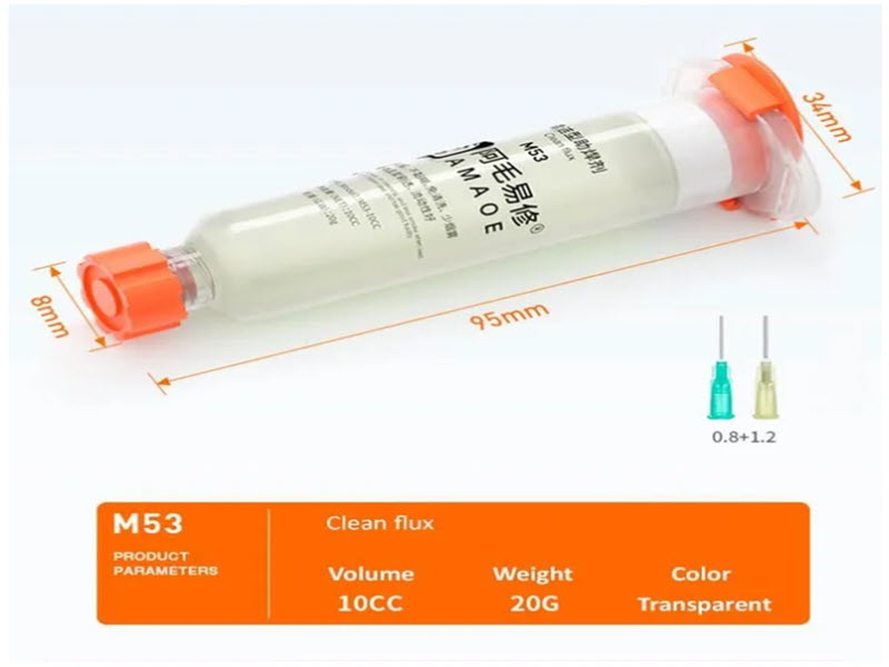 Sem Imagem - FLUXO DE SOLDA PASTOSO AMAOE M53 BGA EXPERT PROFISSIONAL