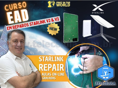 CURSO AVANADO EM REPARAO DE PLACAS STARLINK V2 E V3 EM PORTUGUS ON LINE EAD (GRAVADO).